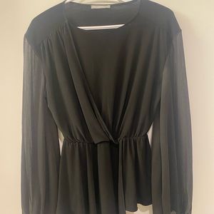 Black Zara Blouse